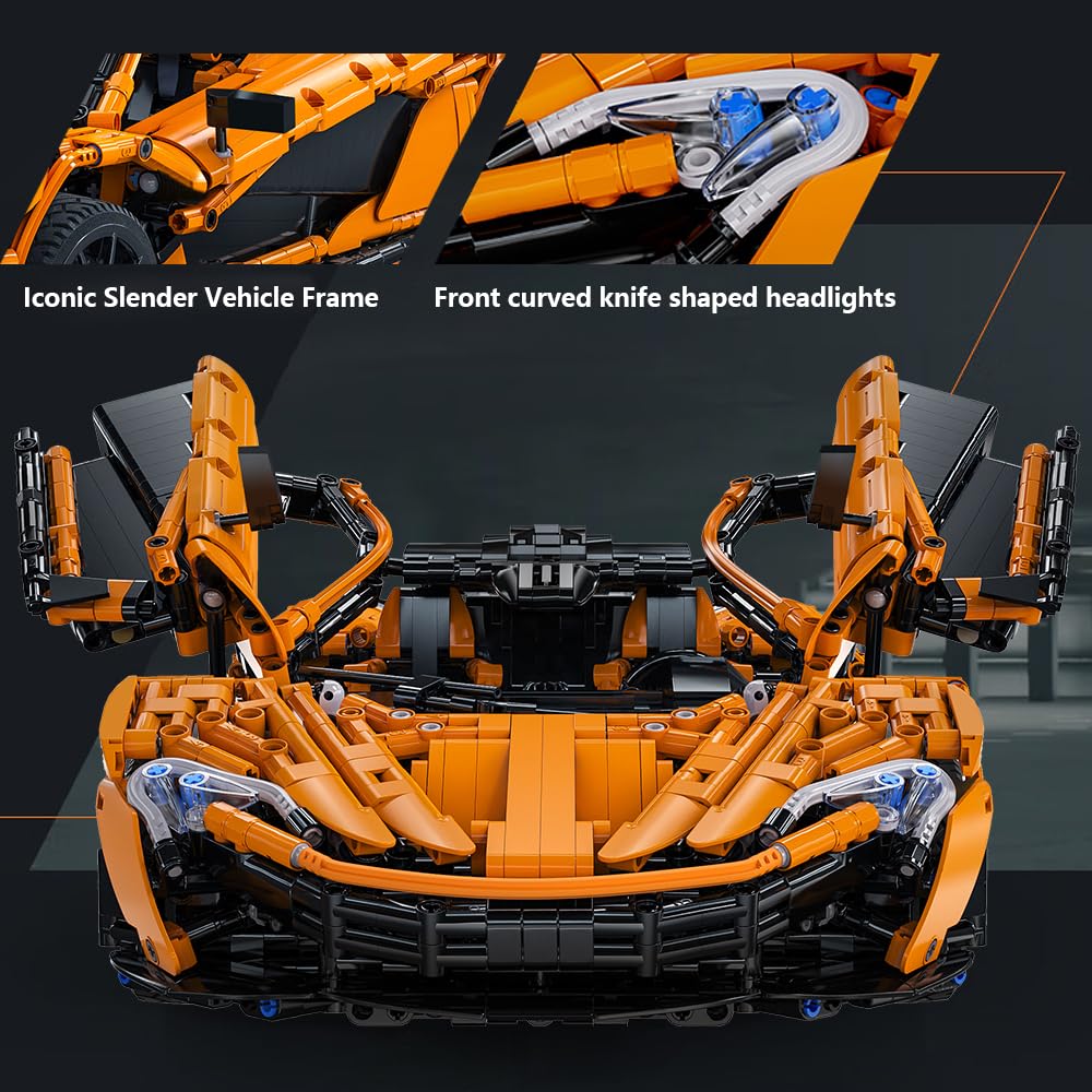 CaDA Master C61513W Assassin XR 1:10 Scale — 3,617-Piece Building Block Model for Adults