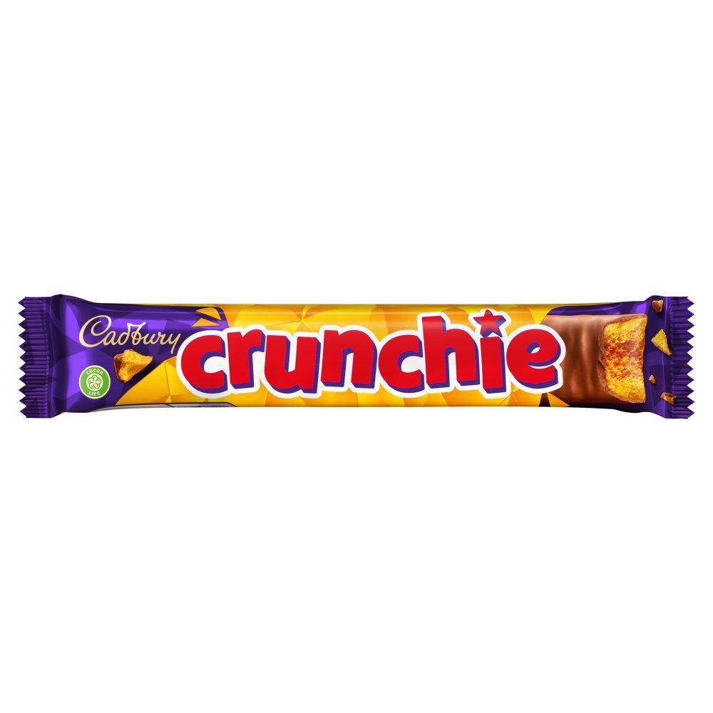 Cadbury Crunchie Chocolate Bar PMP 40g (Case of 48)