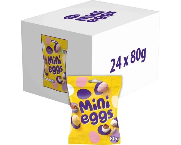 24 x Cadbury Mini Eggs Bag - 74g