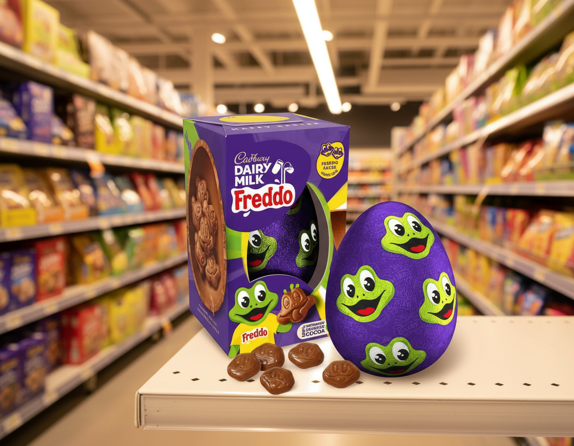 12 x Cadbury Freddo Faces Small Egg - 90g