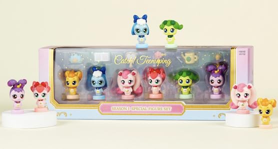 Caincosmetic Catch Teenieping Season 1 Figure Set – 6-Figure Collectible Pack
