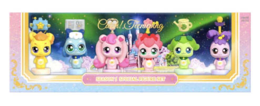 Caincosmetic Catch Teenieping Season 1 Figure Set – 6-Figure Collectible Pack