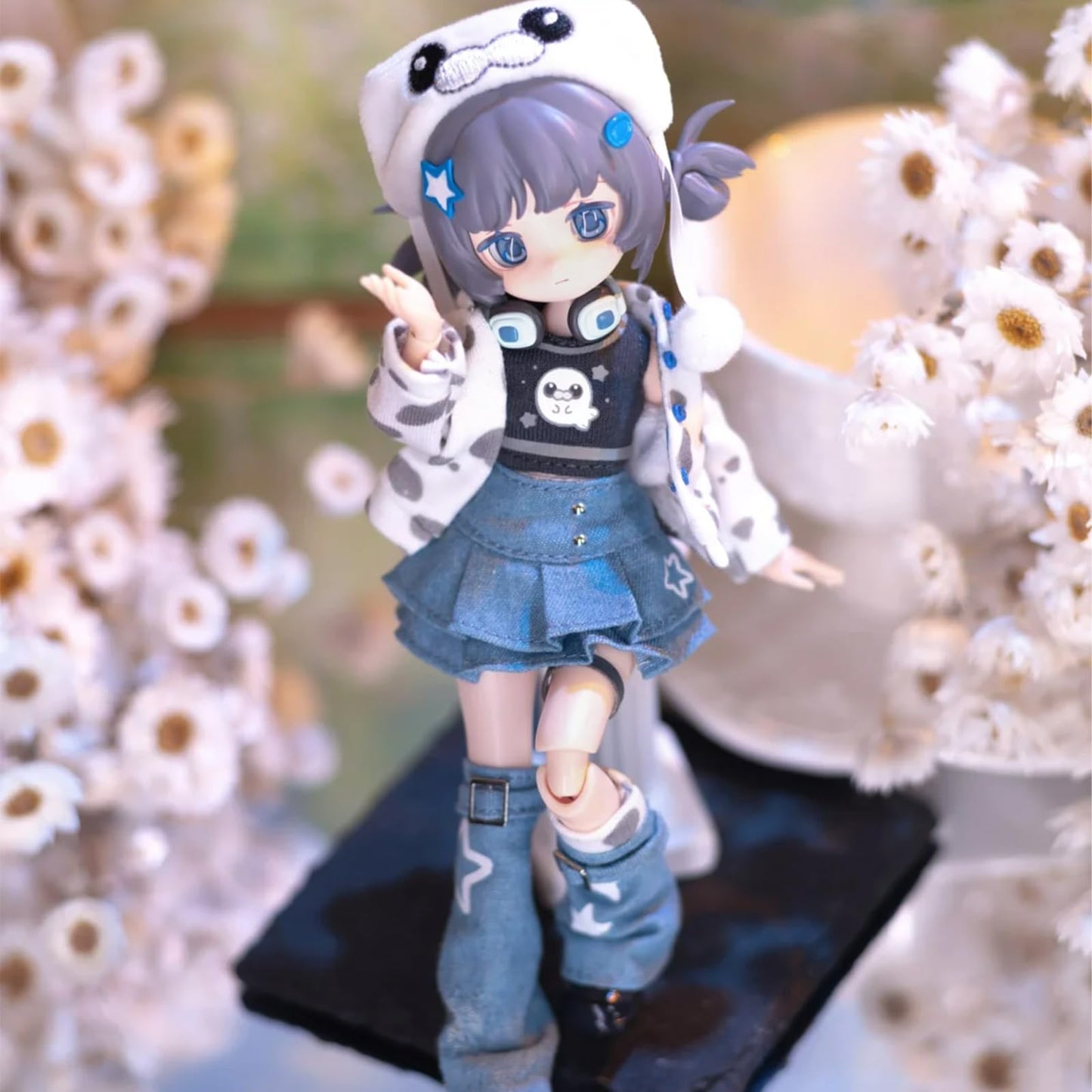 CALEMBOU BJD Blind Box – Electronic Cute Pet Series 20cm Articulated Doll