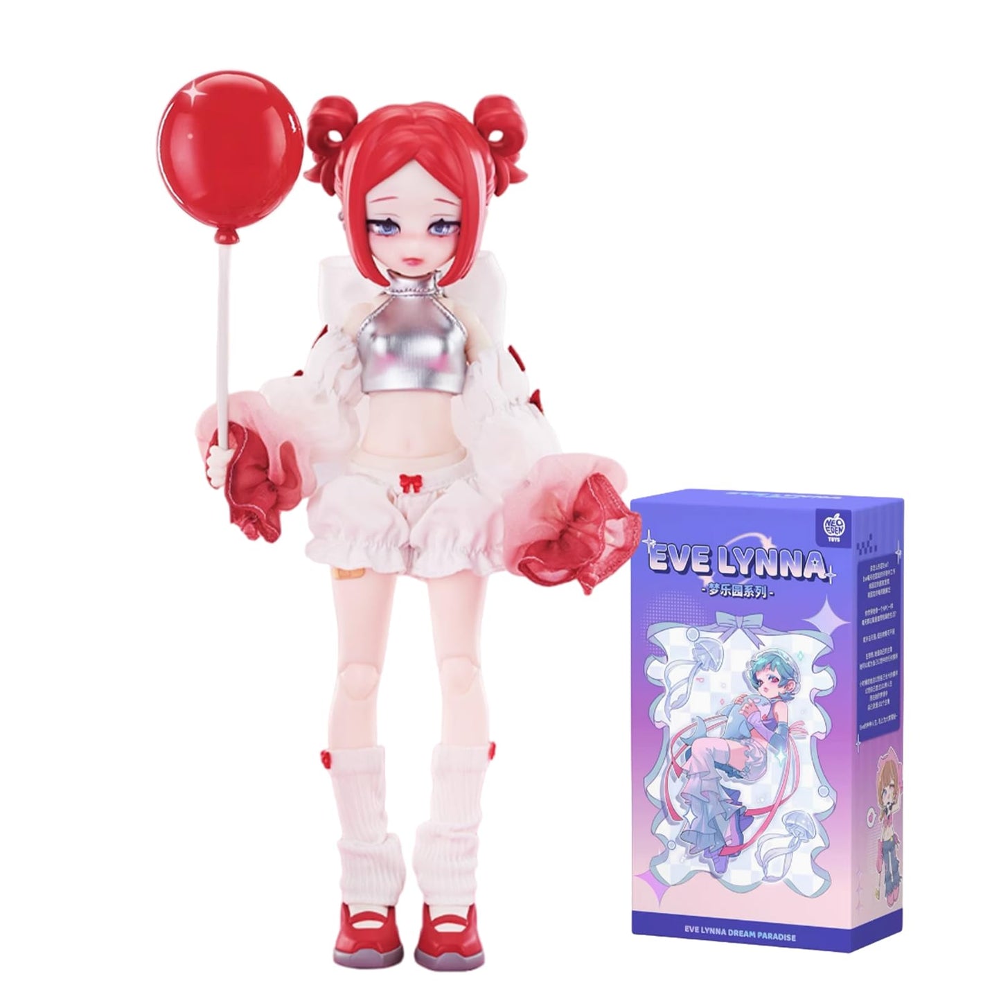 CALEMBOU Eve Lynna 18cm BJD Blind Box – Collectible Dress-Up Doll