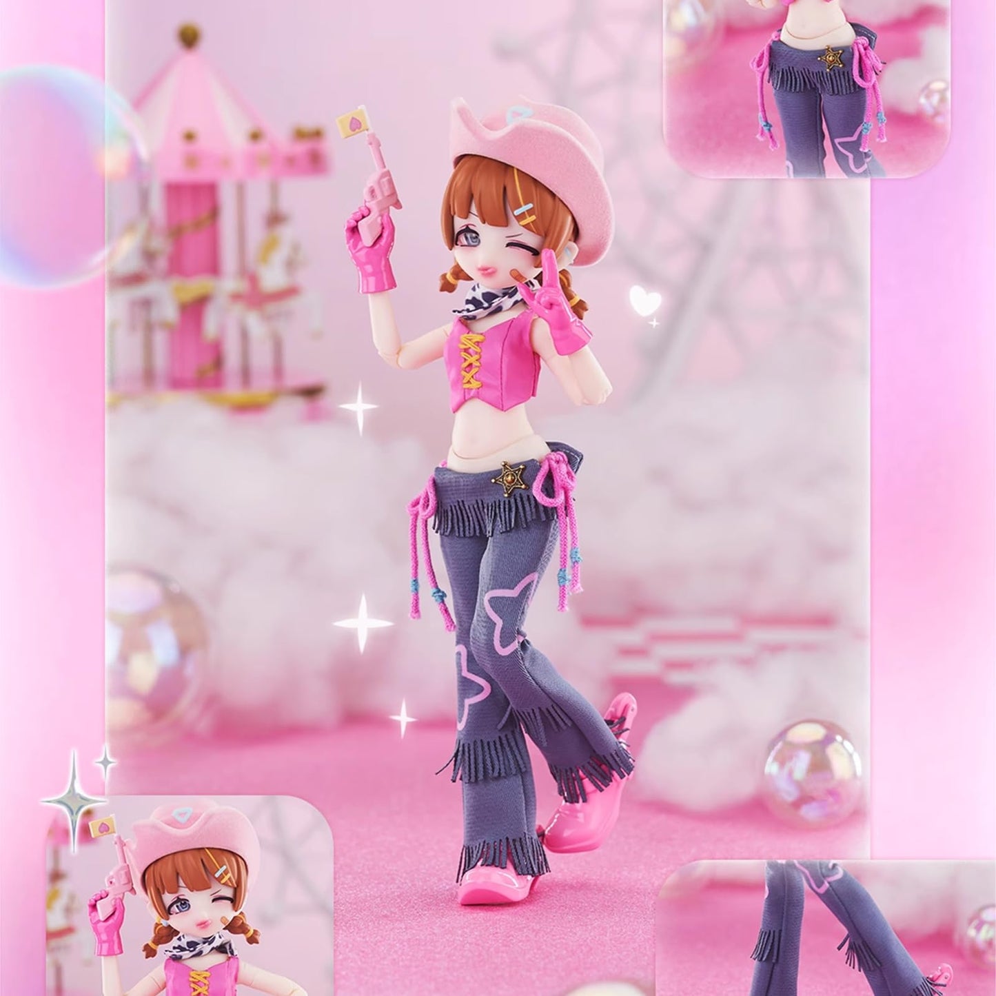 CALEMBOU Eve Lynna 18cm BJD Blind Box – Collectible Dress-Up Doll