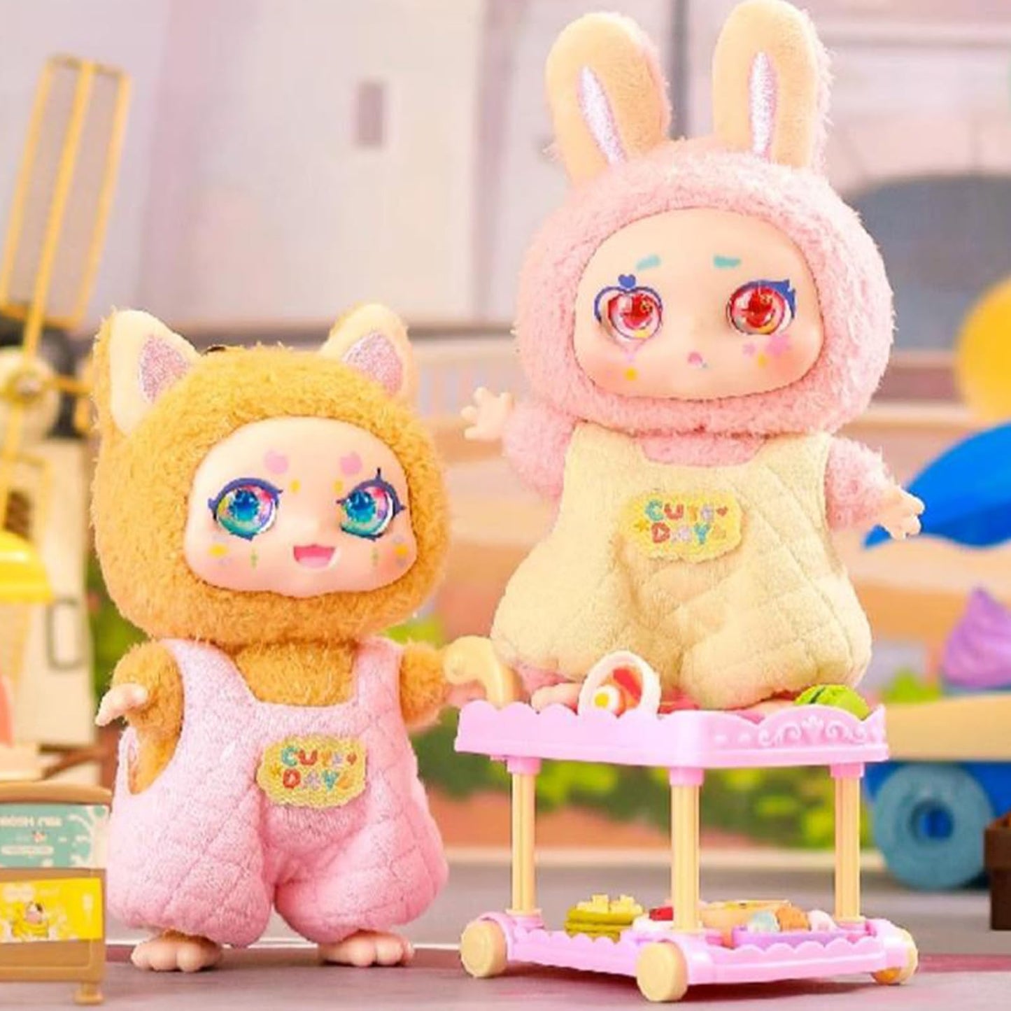 CALEMBOU Kimmon Mimon Plush Blind Box – 1 of 6 Mystery Keychain Collectibles