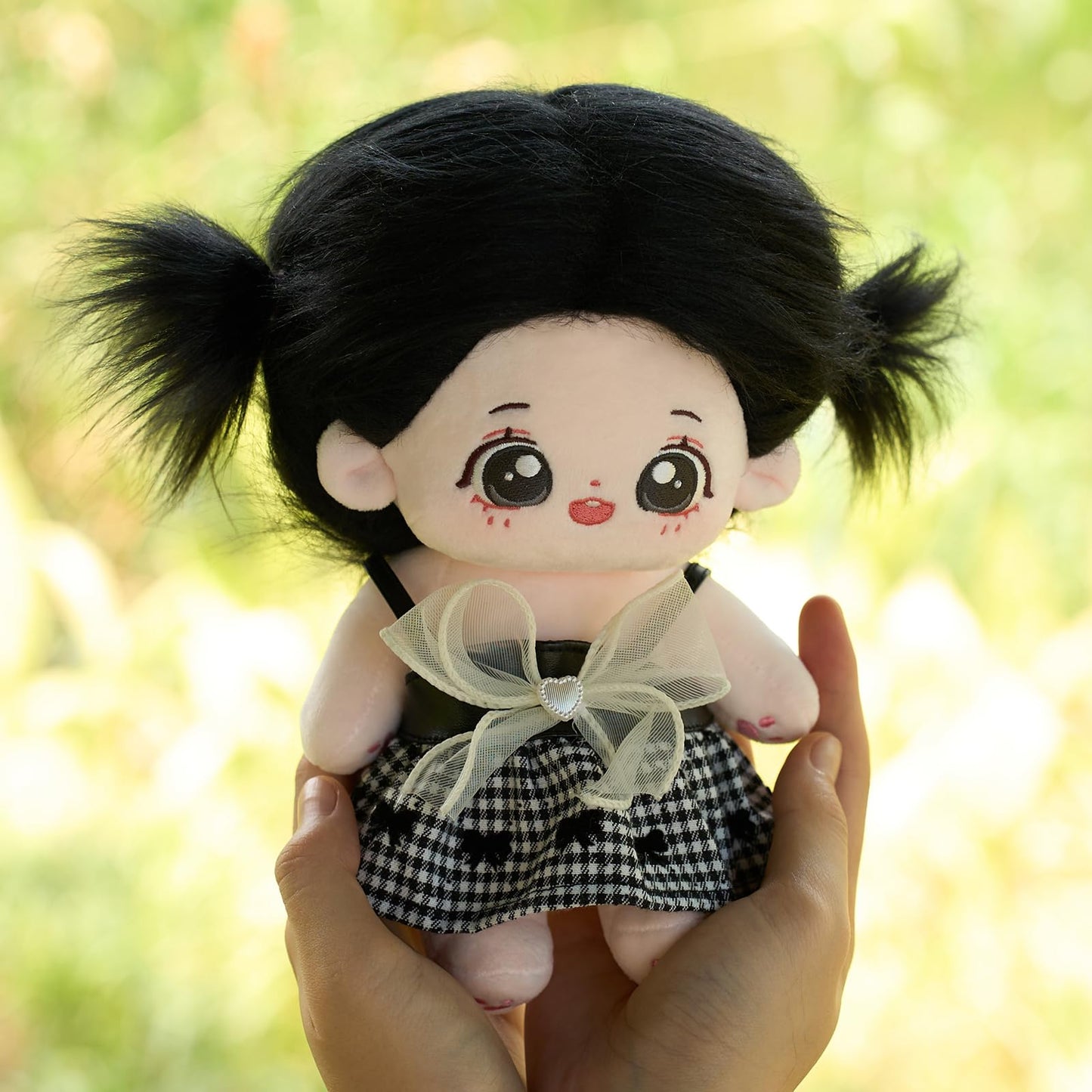 CALEMBOU Plush Doll 20cm – Skeleton Figure, Dress-Up Anime Plush Toy