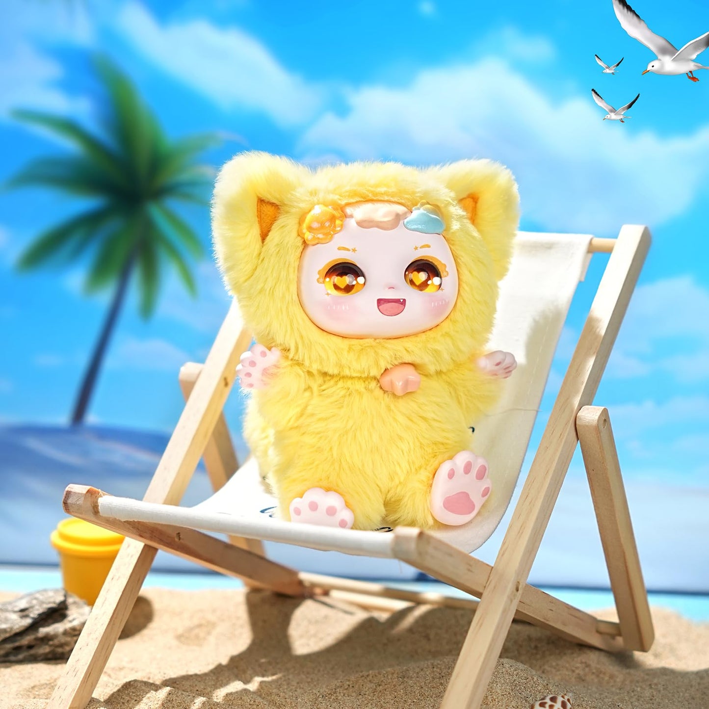 CALEMBOU Blind Box Plush Dolls – Ula Weather Series Mystery Collectibles (1 of 6)