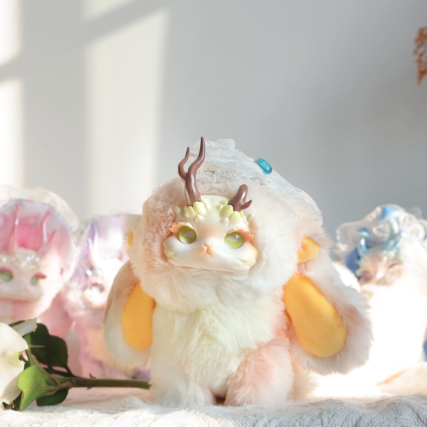 CALEMBOU Plush Doll Blind Box – Rabbit & Dragon Collectible Plushies