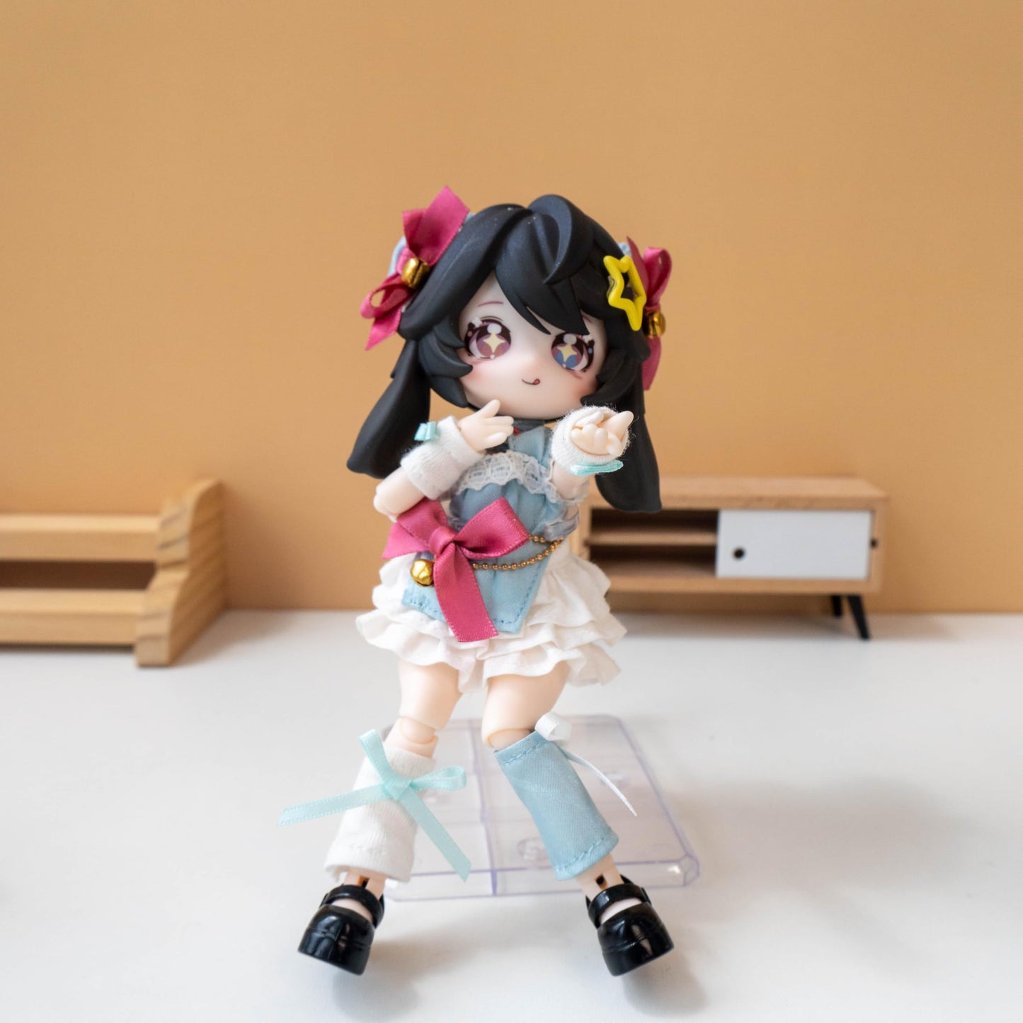 CALEMBOU Jumping Moon Time Rabbits 16cm BJD – Blind Box Collectible Doll
