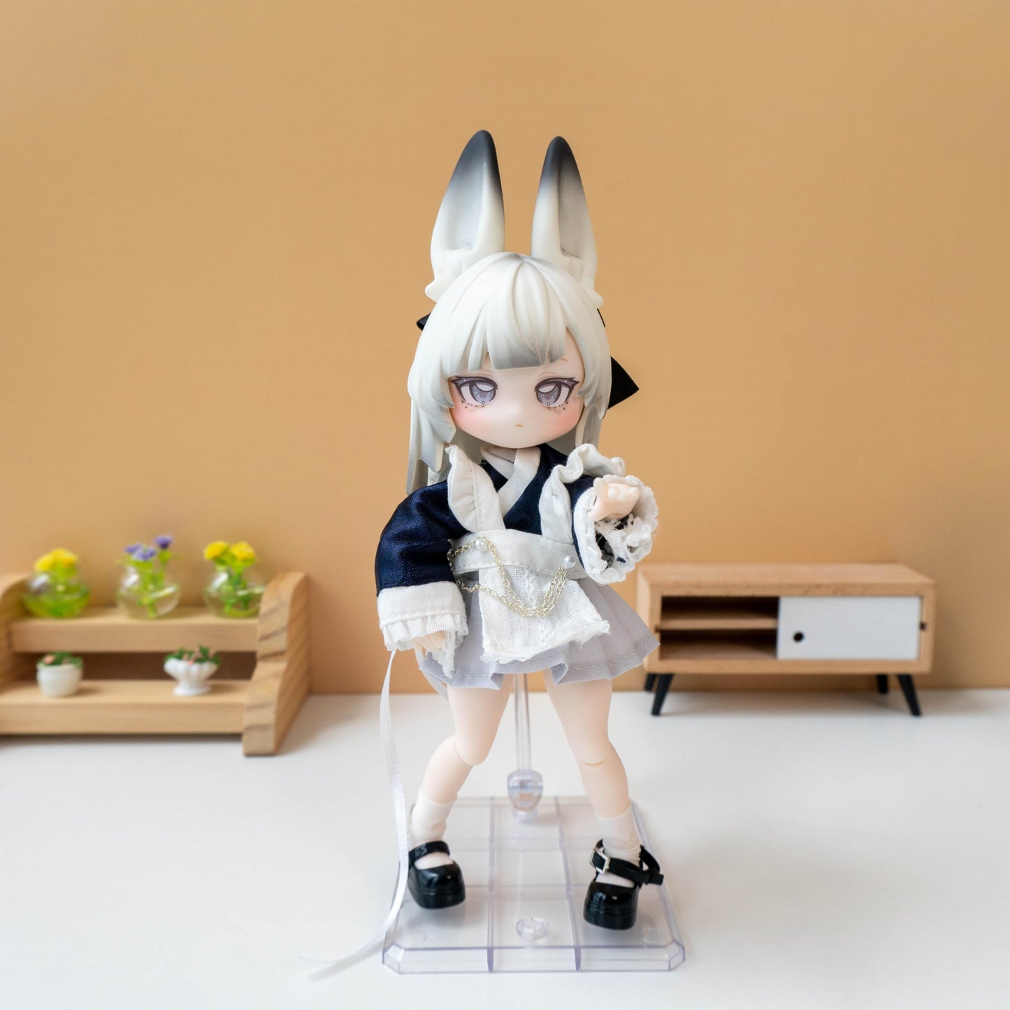 CALEMBOU Jumping Moon Time Rabbits 16cm BJD – Blind Box Collectible Doll