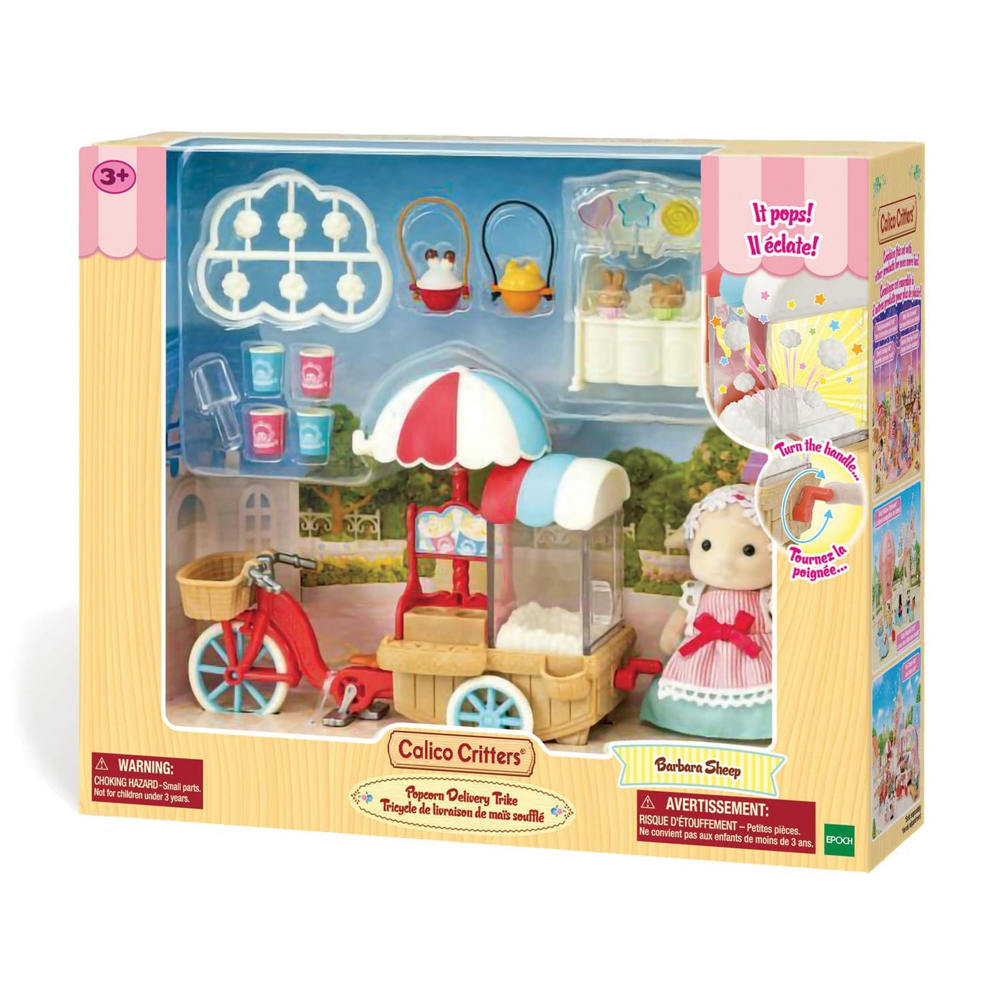 Calico Critters Popcorn Trike Playset – Amusement Park Miniatures