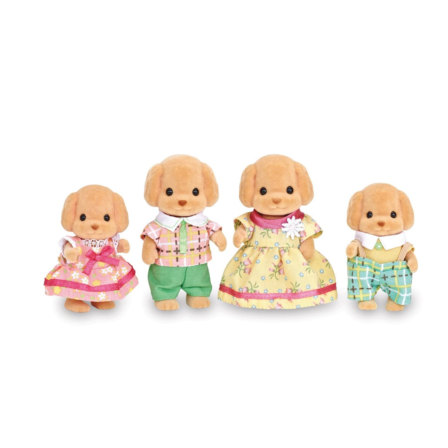 Calico Critters Toy Poodle Family – 3-Inch Miniatures | Calico Village