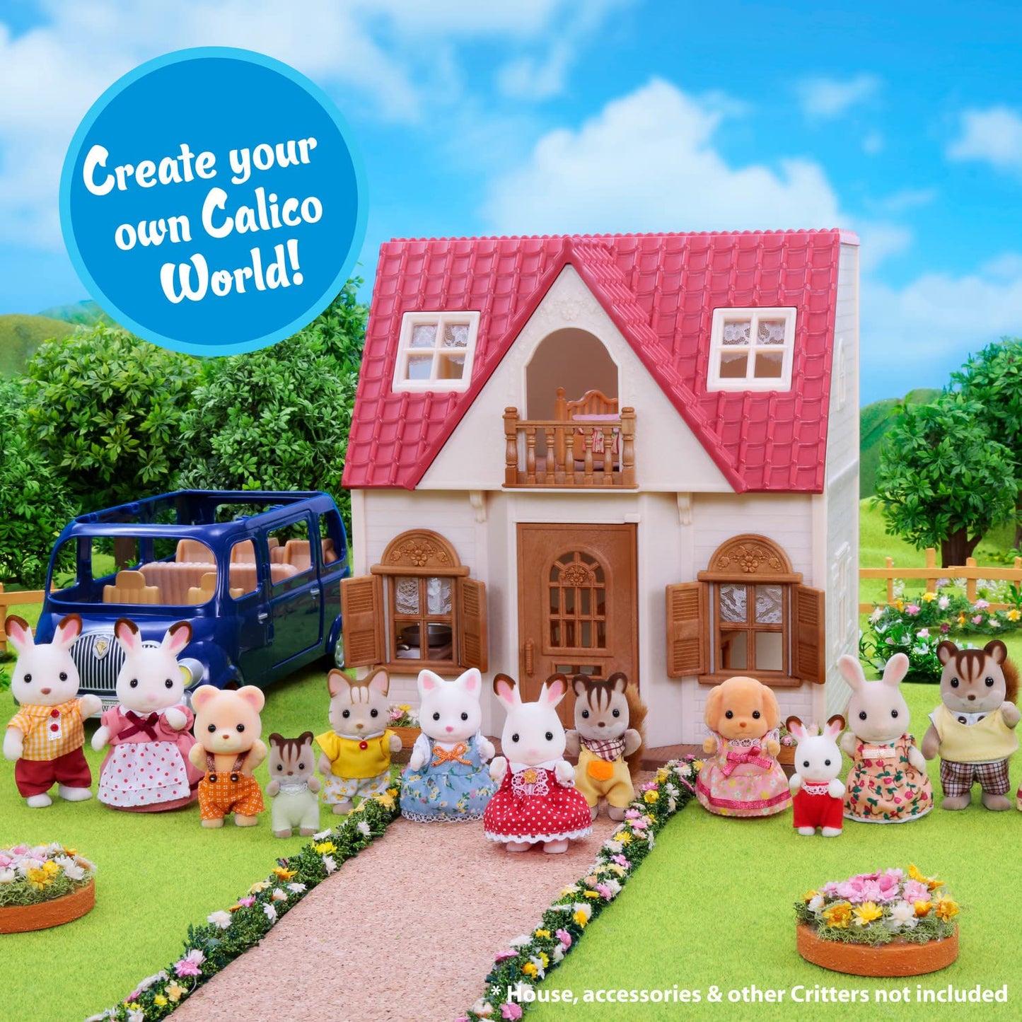 Calico Critters Toy Poodle Family – 3-Inch Miniatures | Calico Village