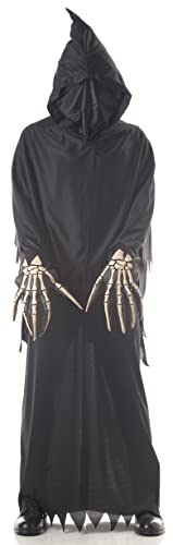 California Costumes Grim Reaper Deluxe Child Costume - Medium - Black