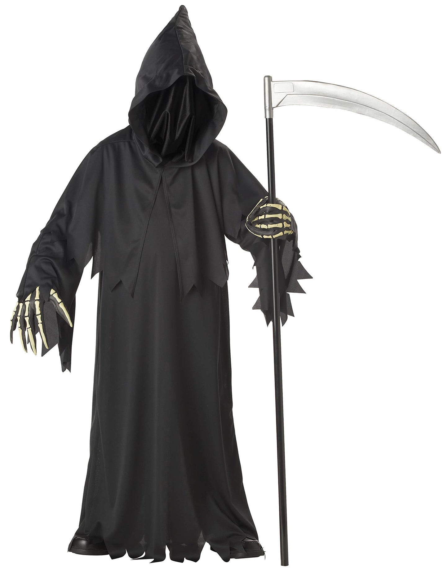 California Costumes Grim Reaper Deluxe Child Costume - Medium - Black