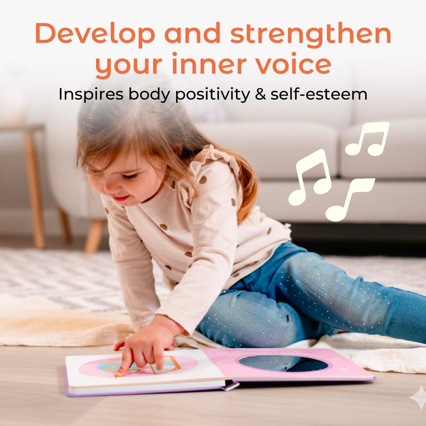 Cali's Books I Love My Body by Mother Moon | Feelings & Emotions Musical Toddler Book
