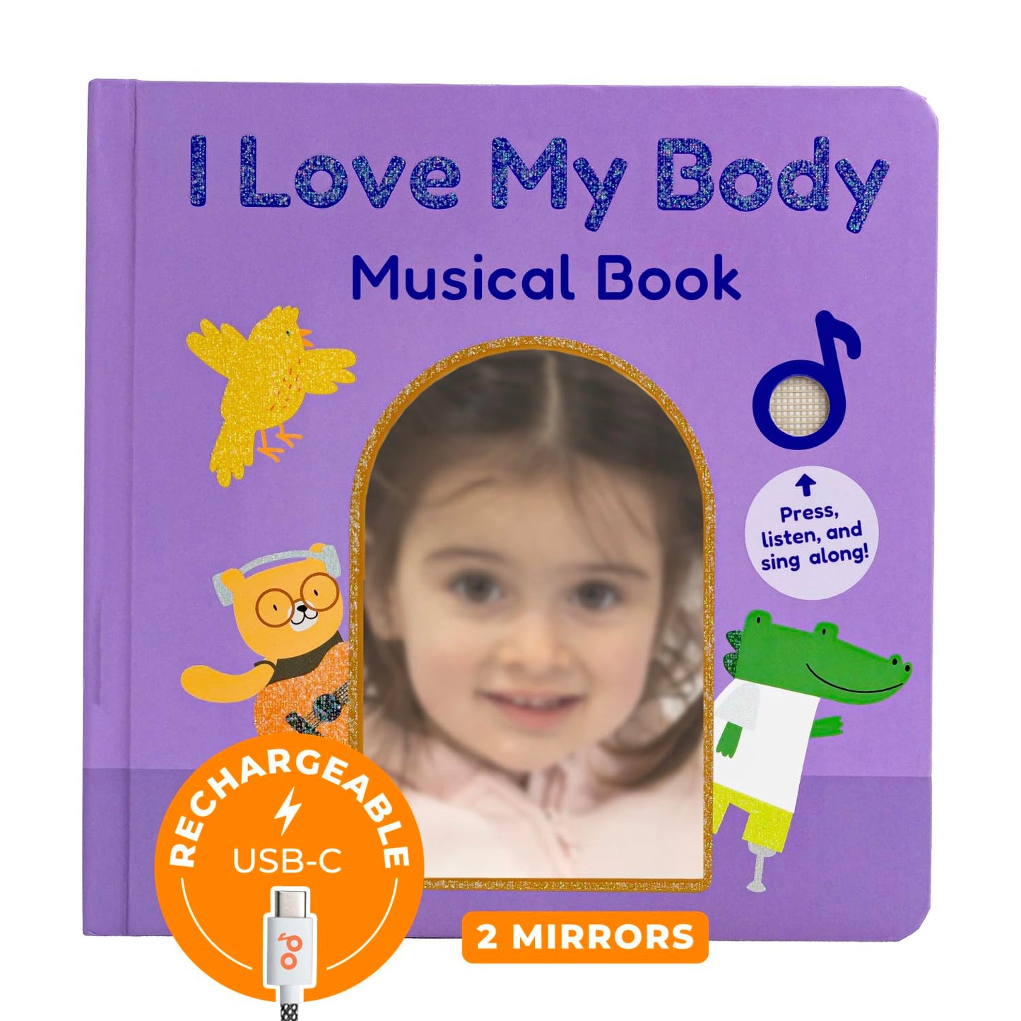 Cali's Books I Love My Body by Mother Moon | Feelings & Emotions Musical Toddler Book