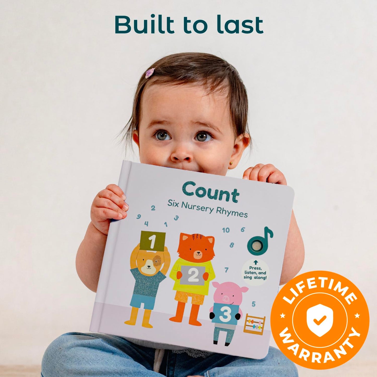 Cali's Books Number Book for Toddlers 1-3 – Learn to Count with Musical Stories