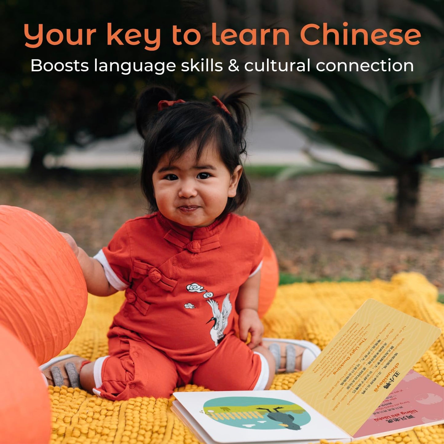 Cali's Books Chinese Nursery Rhymes Book – Sound Book for Toddlers, Bilingual Lyrics & Translations