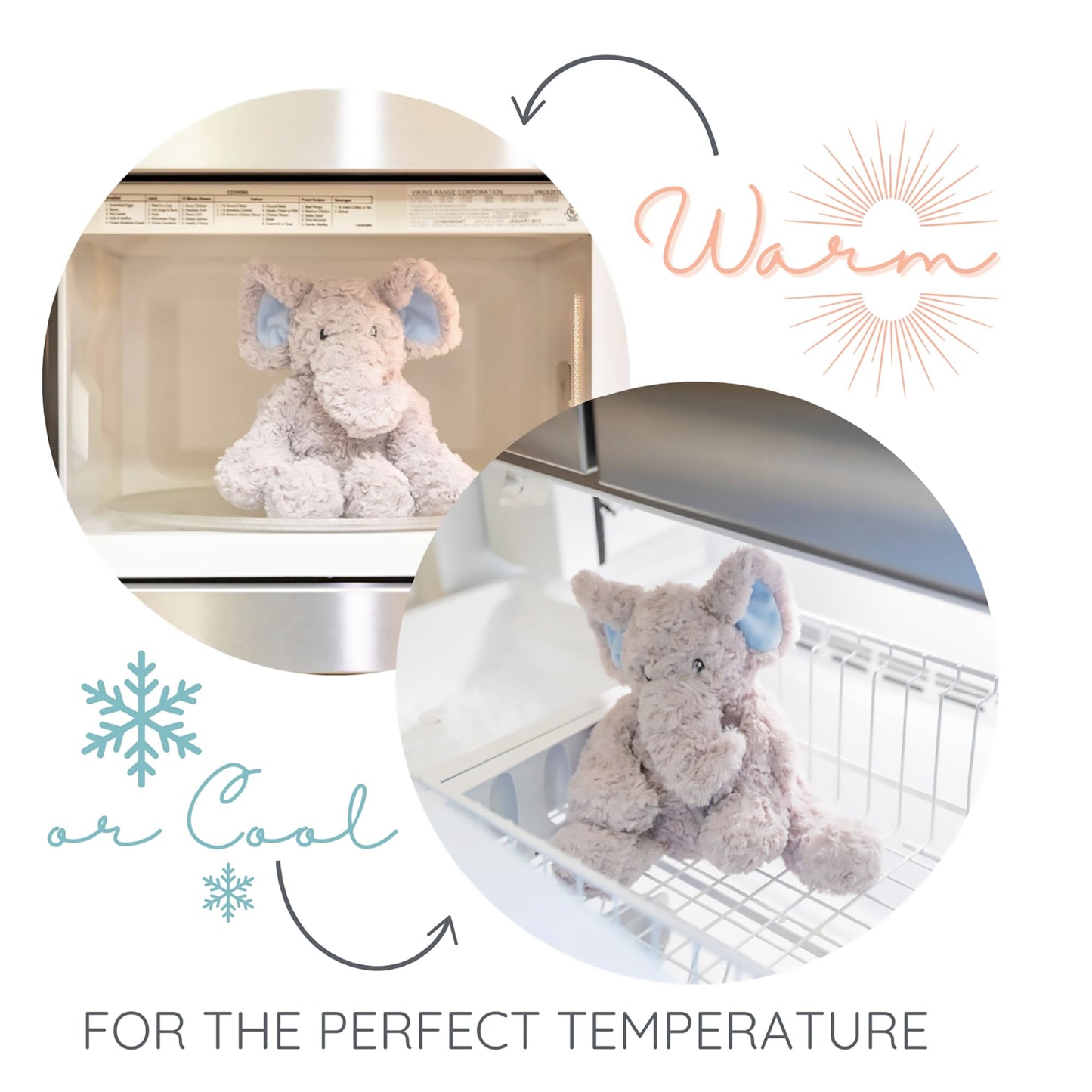 Callie Cow: Microwavable Weighted Plush by Warm Pals