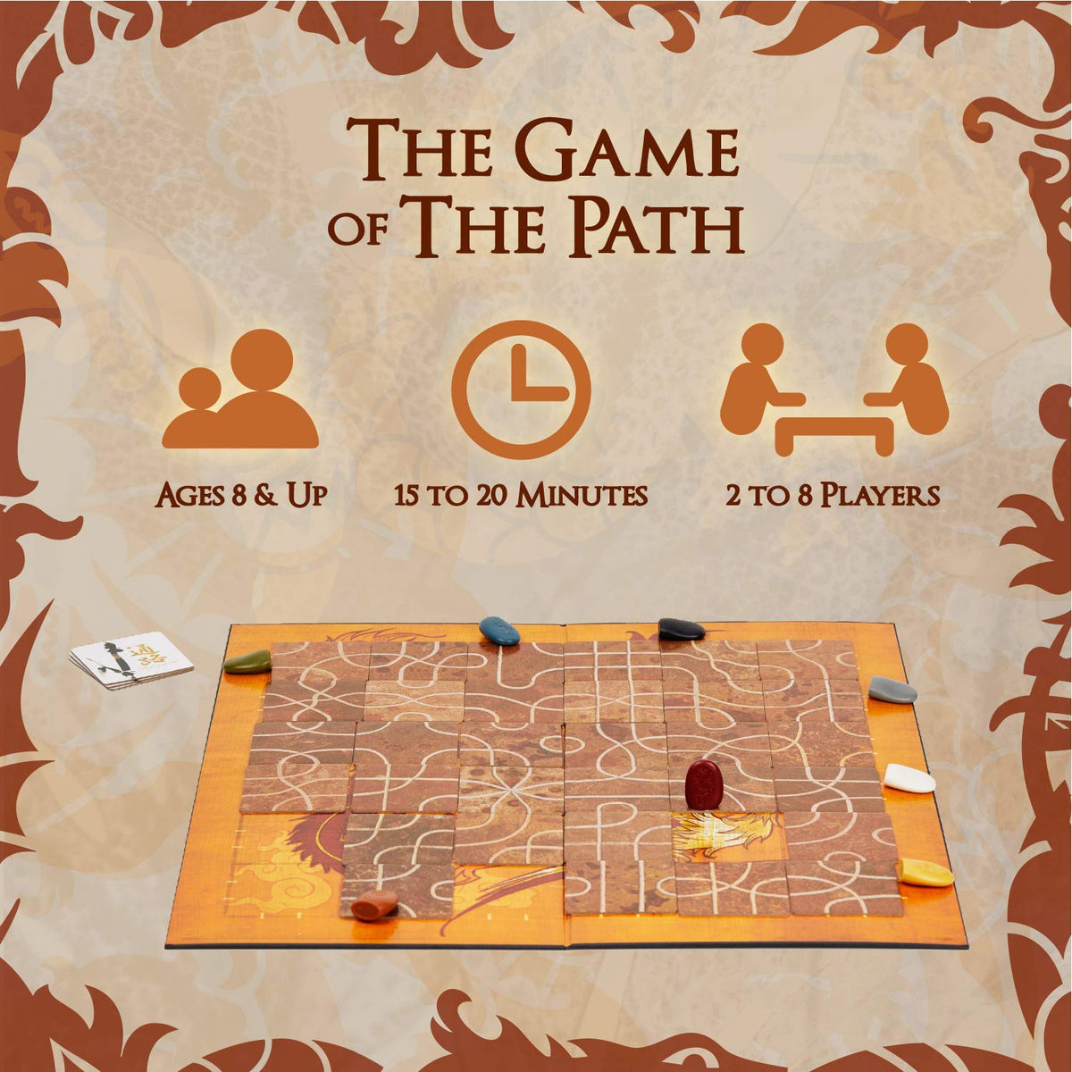 Calliope Tsuro - The Game of The Path | Family Strategy Board Game