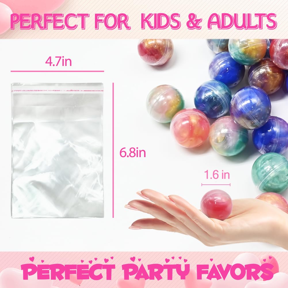 Camirus Galaxy Slime Balls & Space Valentines Cards – 28-Piece Classroom Favors
