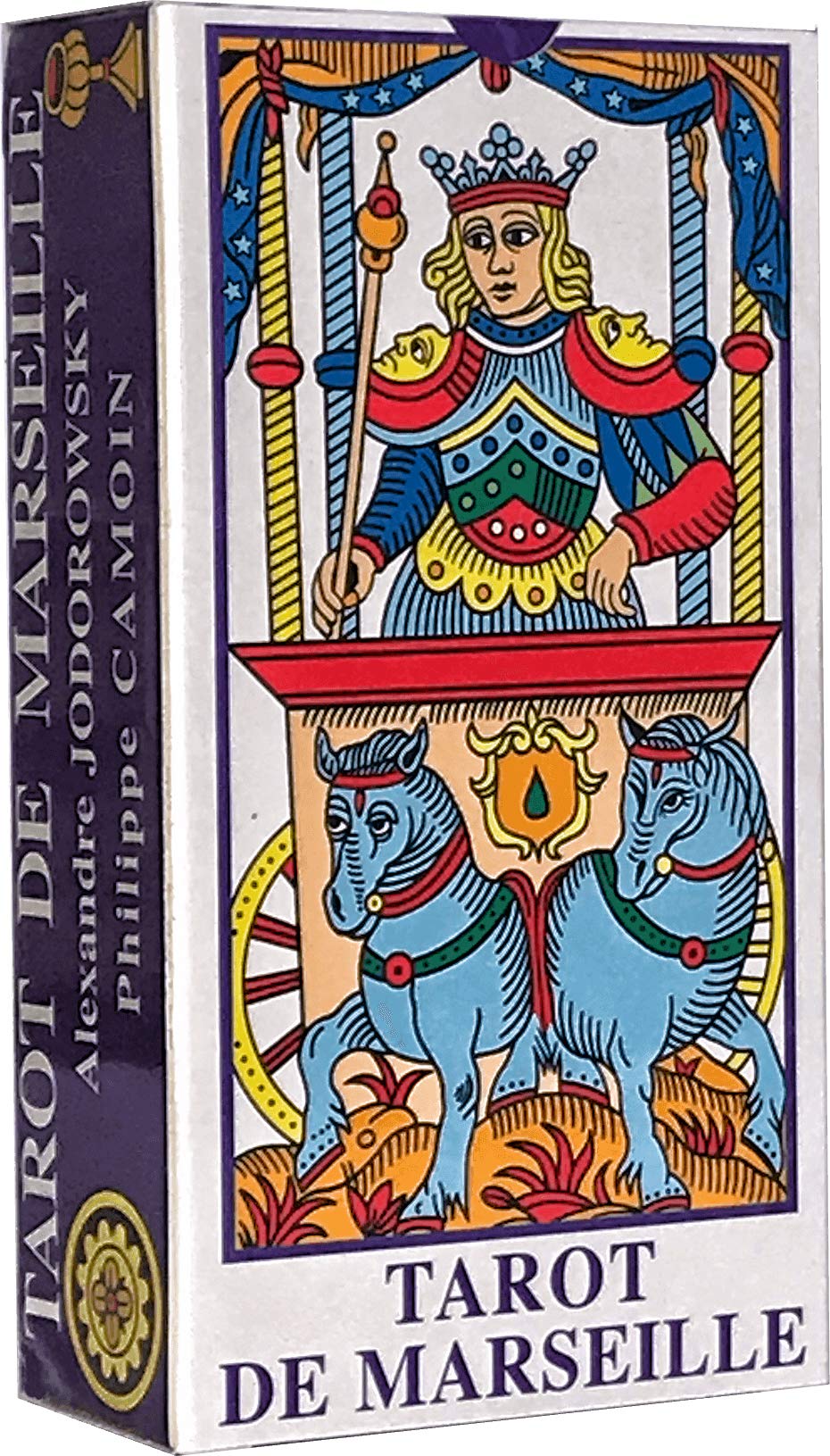 CAMOIN Tarot of Marseille Jodorowsky Deck – 78-Card Marseille Tarot