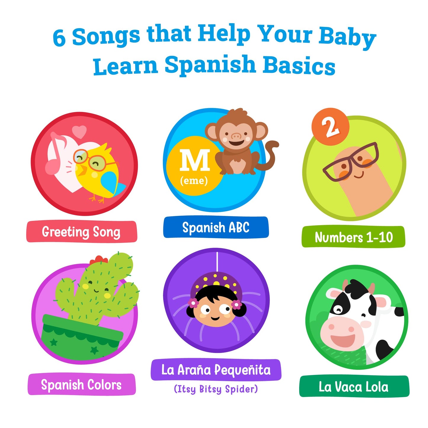 Canta Con Jess Spanish Learning Songs Sound Book – Bilingual 6-Song Book for Babies & Toddlers (Ages 1–3)