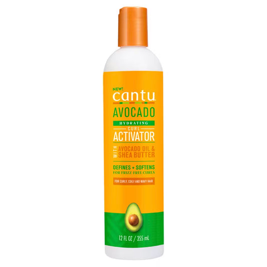 Cantu Avocado Hydrating Curl Activator 12 oz / 355 ml - For Frizz-Free, Defined Curls
