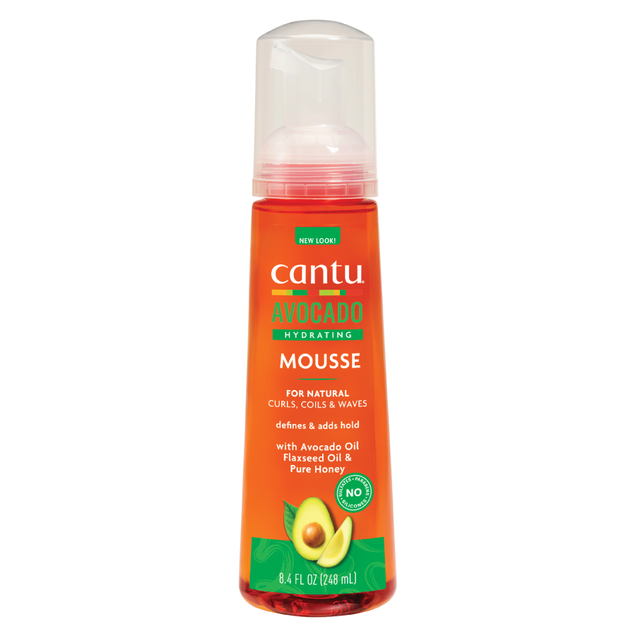 Cantu Avocado Mousse 8.5 oz / 248 ml - For Defining Curls & Coils