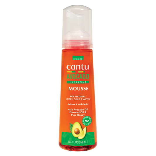 Cantu Avocado Mousse 8.5 oz / 248 ml - For Defining Curls & Coils