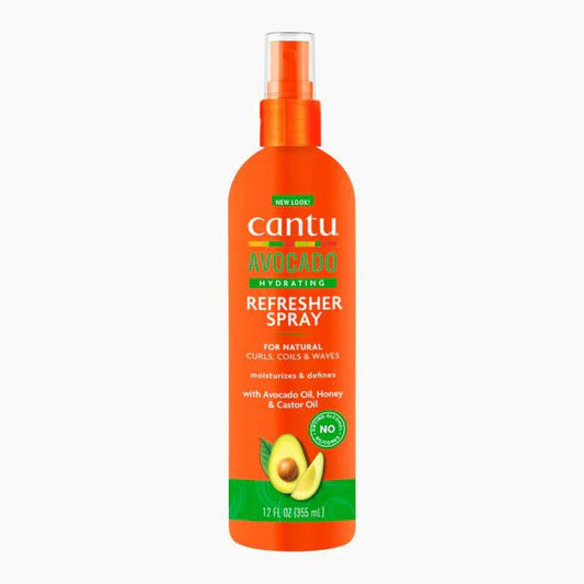 Cantu Avocado Hydrating Refresher Spray 12 oz / 355 ml - For Revitalising Curls & Natural Hair
