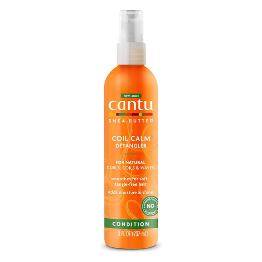 Cantu Coil Calm Detangler 8 oz / 237 ml - For Natural Curls & Easy Detangling