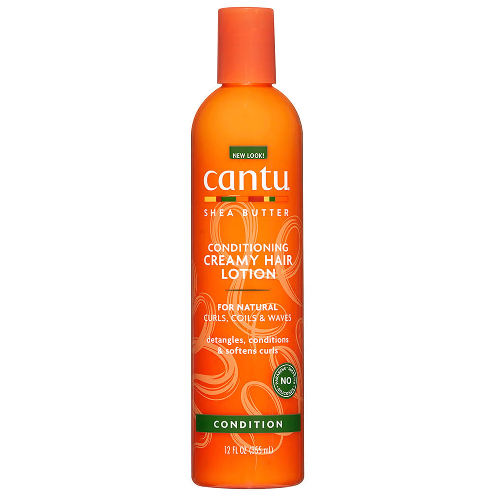 Cantu Conditioning Creamy Hair Lotion 12 oz / 355 ml - For Moisture, Detangling & Frizz Control