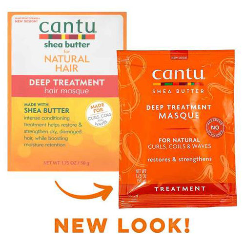 Cantu Deep Treatment Hair Masque 2 oz / 50 gm - For Dry, Damaged Hair