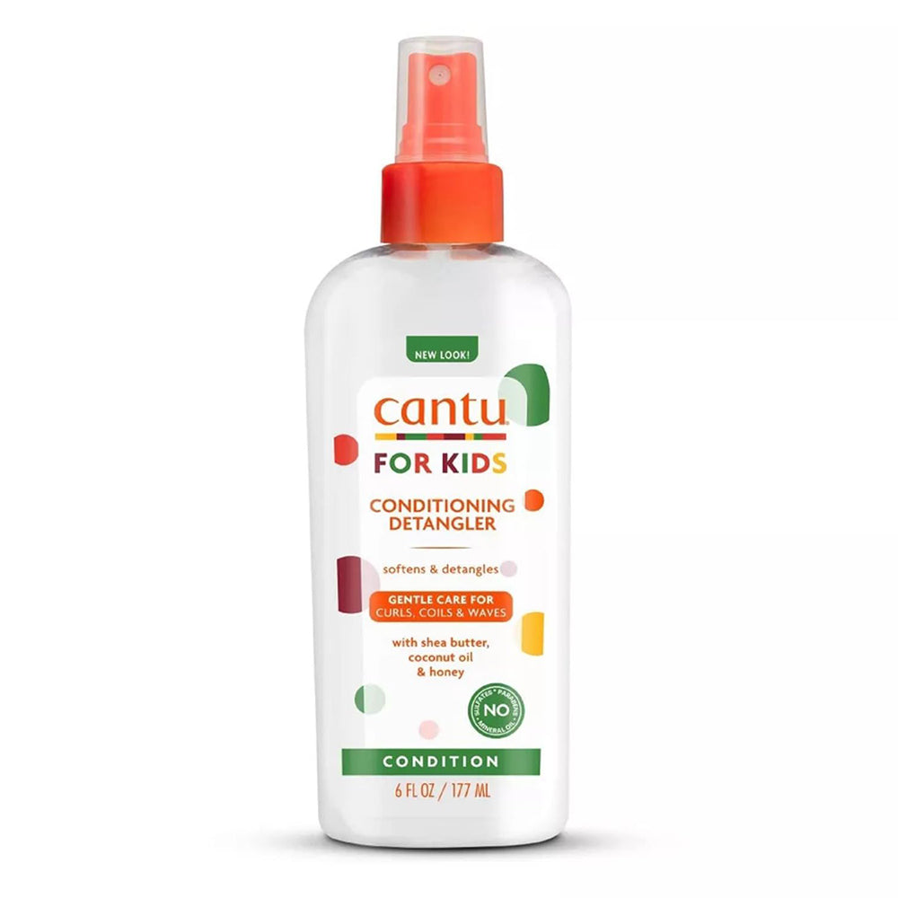 Kids' Hair Care Essentials – Cantu Detangler, Curling Cream & Conditioner Bundle