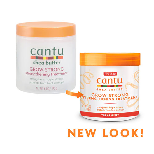 Cantu Grow Strong Strengthening Treatment 6 oz / 173 gm - For Fragile, Breakage-Prone Hair