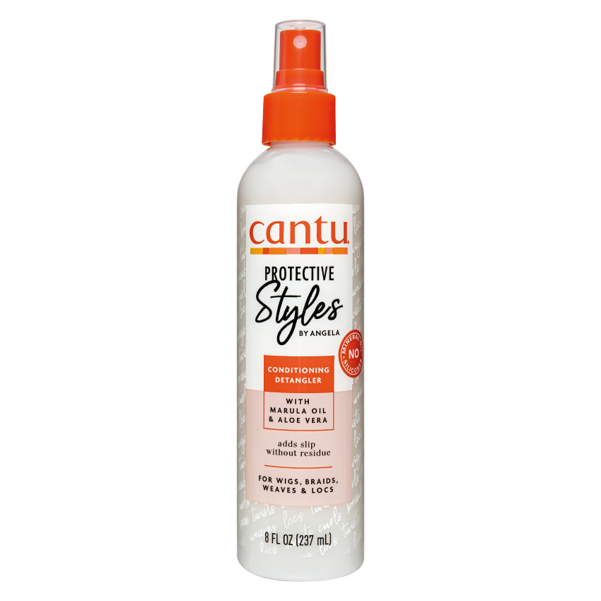 Cantu Protective Styles Conditioning Detangler for Easy Unbraiding & Breakage Reduction for Natural Hair & Protective Styles 237 ml/8.01 oz