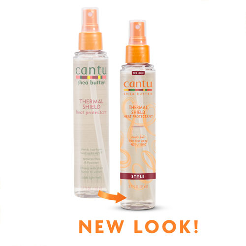 Cantu Thermal Shield Heat Protectant 5 oz / 151 ml - For Ultimate Heat Protection & Frizz Control