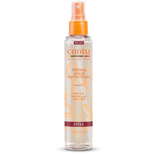 Cantu Thermal Shield Heat Protectant 5 oz / 151 ml - For Ultimate Heat Protection & Frizz Control