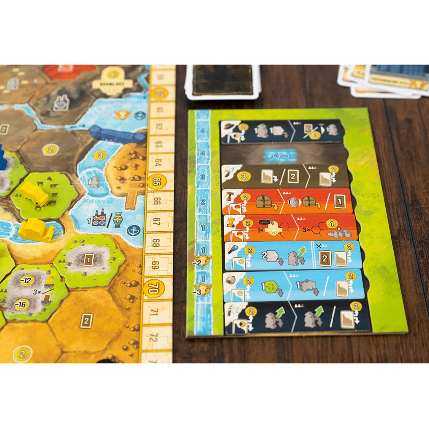 Capstone Games Boonlake: Hand Management & Exploration Strategy (1-4 Players)