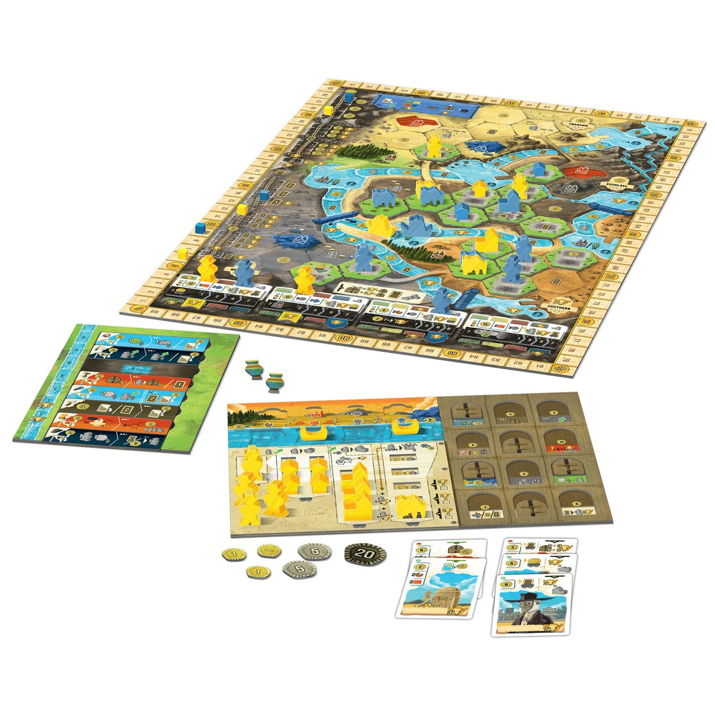 Capstone Games Boonlake: Hand Management & Exploration Strategy (1-4 Players)