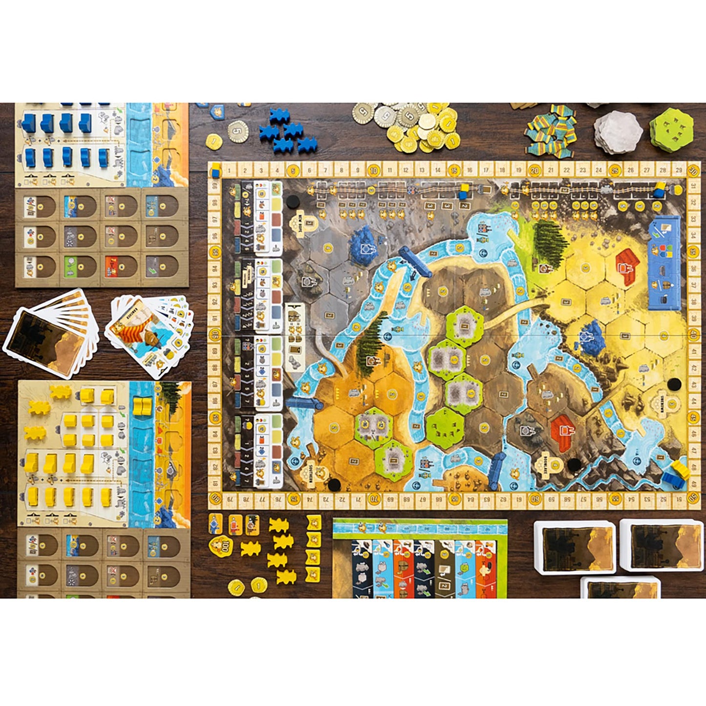 Capstone Games Boonlake: Hand Management & Exploration Strategy (1-4 Players)