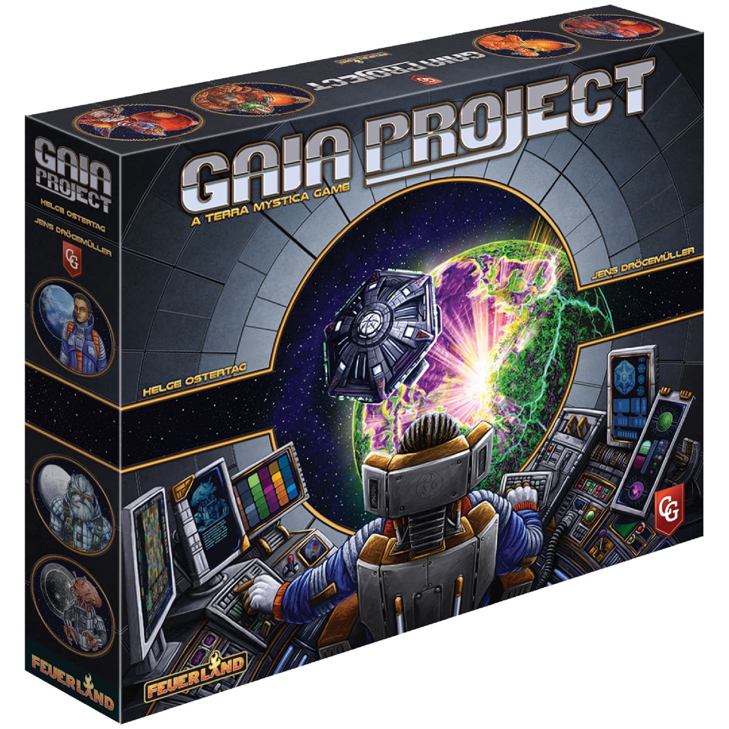 Gaia Project Board Game by Capstone Games – Strategy, Space Exploration & Terraforming