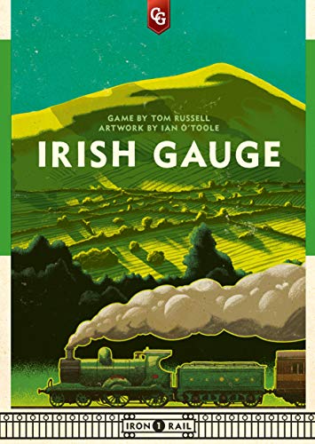 Capstone Games: Irish Gauge — Strategy Board Game for 3-5 Players, 60-Minute Play Time