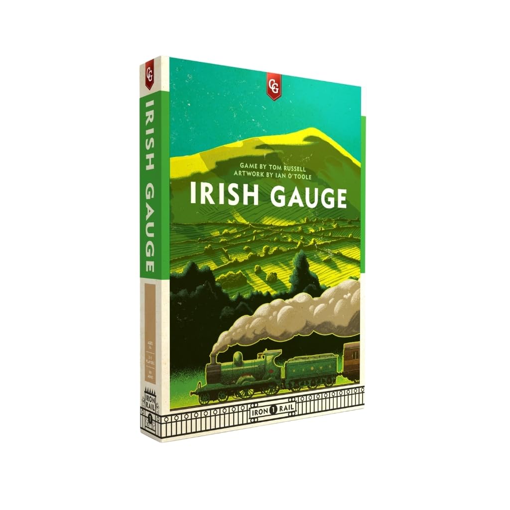 Capstone Games: Irish Gauge — Strategy Board Game for 3-5 Players, 60-Minute Play Time
