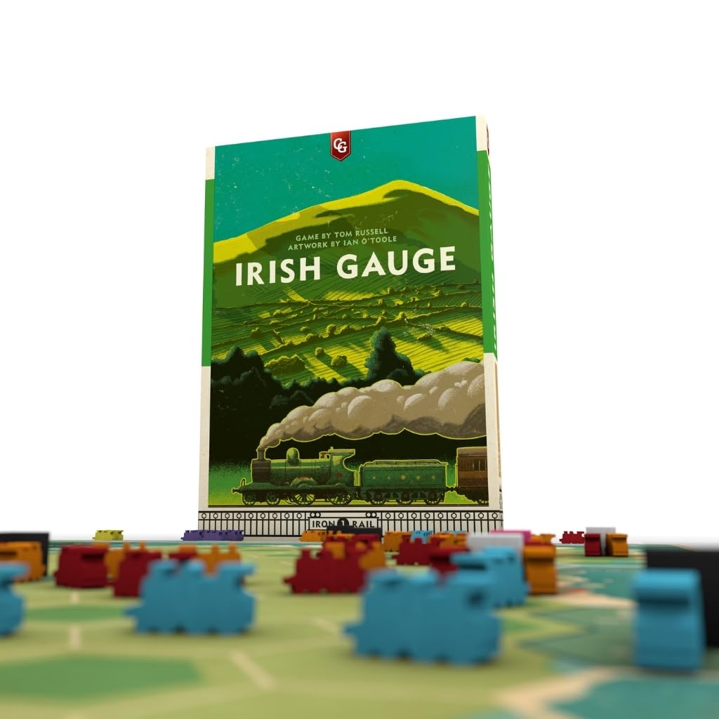 Capstone Games: Irish Gauge — Strategy Board Game for 3-5 Players, 60-Minute Play Time