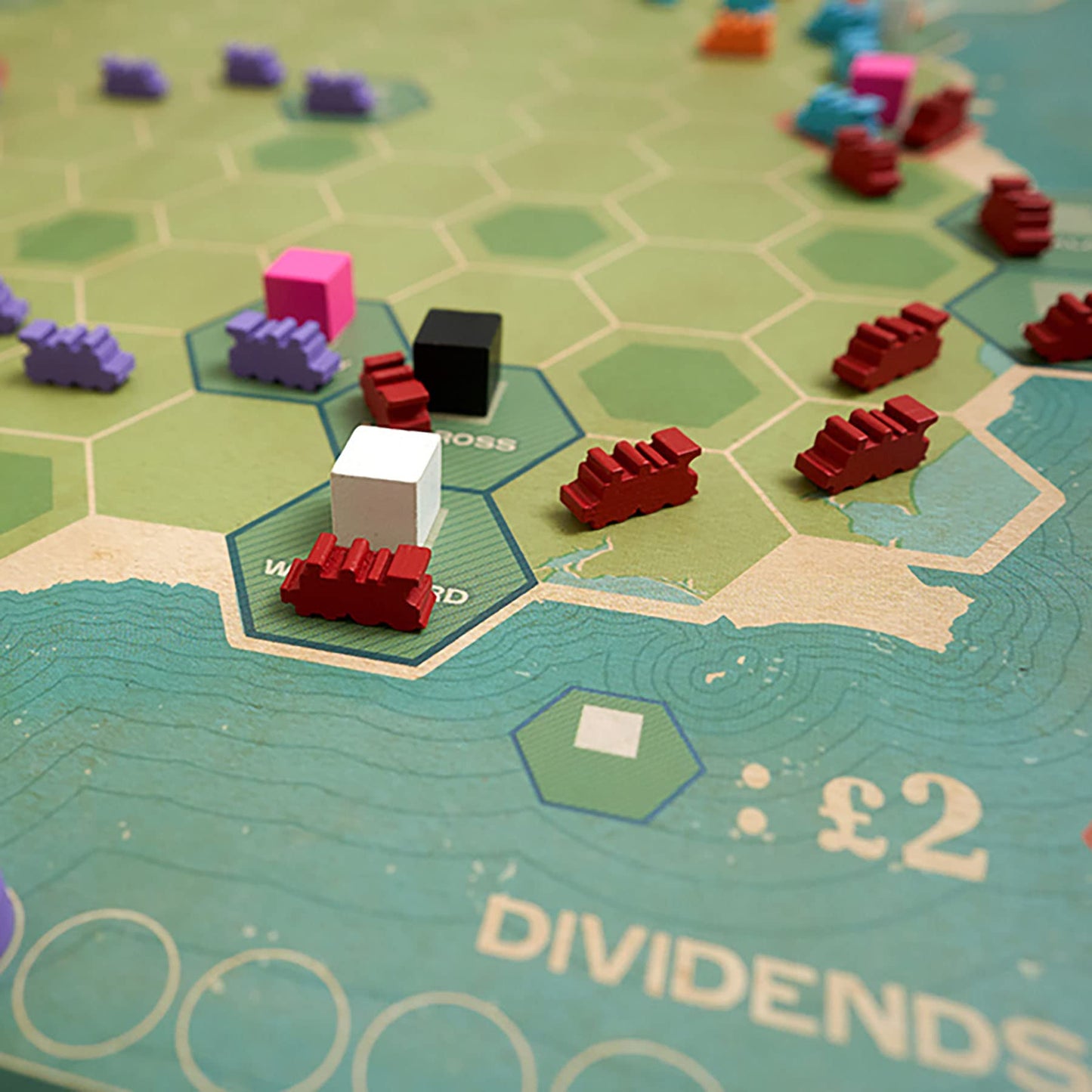 Capstone Games: Irish Gauge — Strategy Board Game for 3-5 Players, 60-Minute Play Time