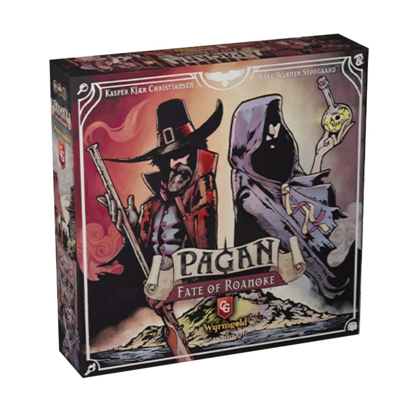 Capstone Games Pagan: Fate of Roanoke - Dueling Witch & Hunter Asymmetrical Card Game